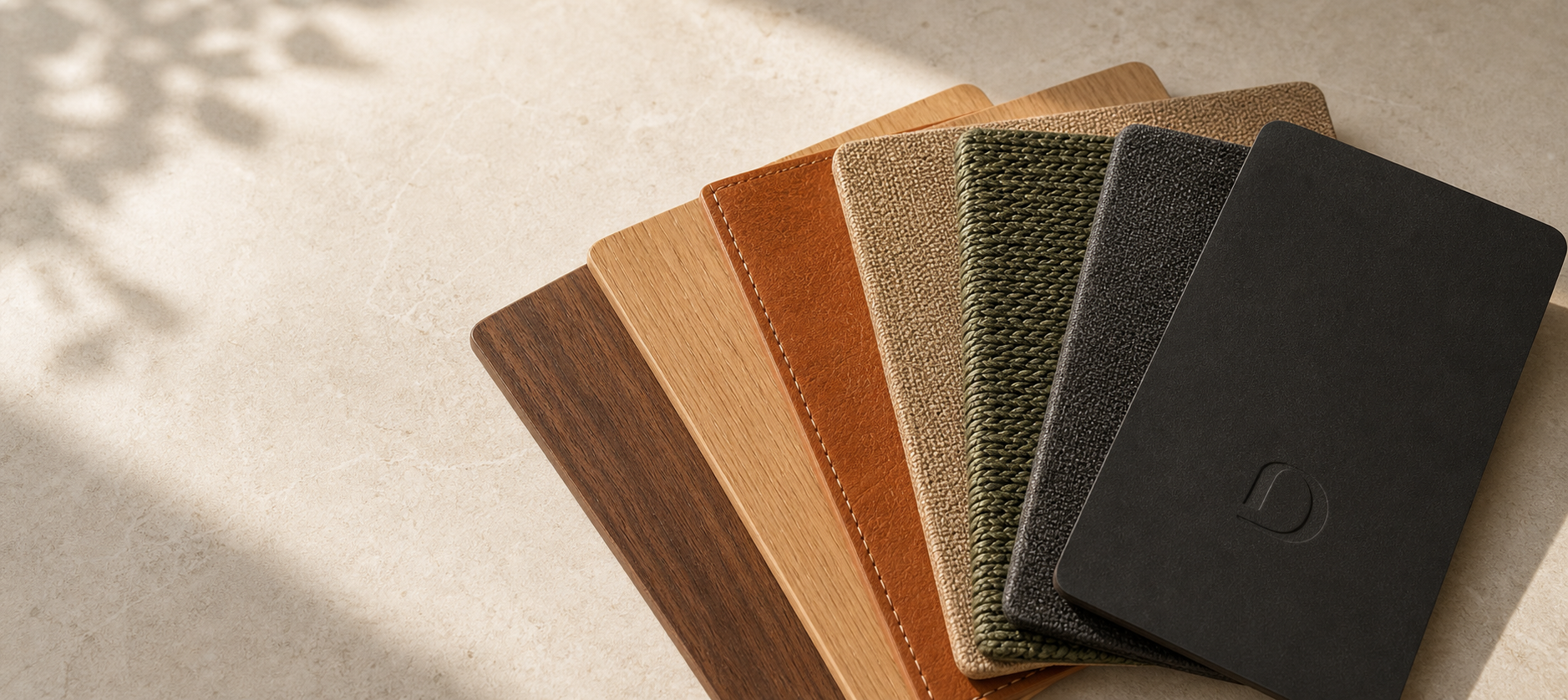 Material swatches